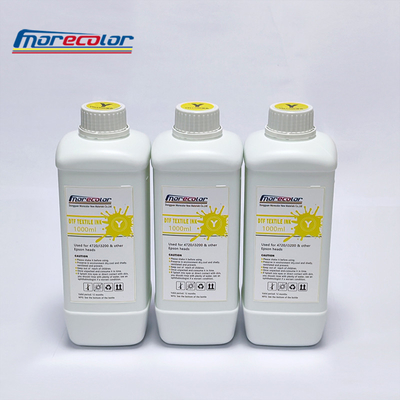 Tinta pigmentada de transferência de calor CMYK W para impressão digital de filme PET