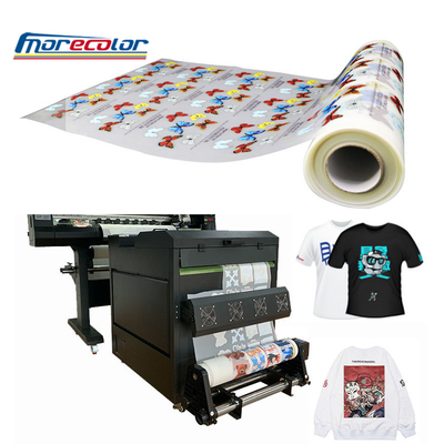 Filme PET 75U DTF flexível esticável para impressão digital de camiseta
