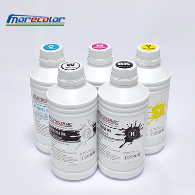 Tinta branca de transferência de calor à base de água DTF para impressora I3200 L1800 Dtf