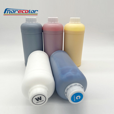 Tinta de impressão DTF branca 1000 ml para Epson 4720 I3200 XP600 ecologicamente correta