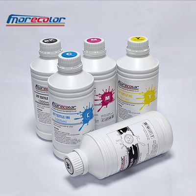 Tinta pigmentada DTF têxtil 500ml para impressora jato de tinta com cinco cores