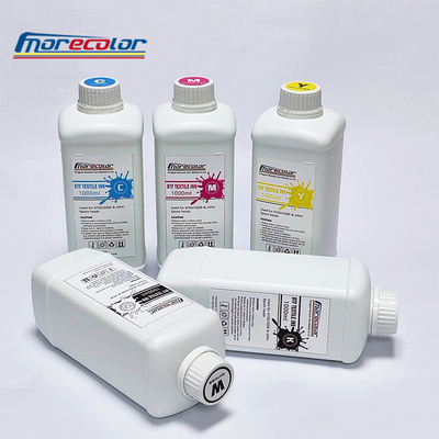 Tinta de filme CMYKW DTF, tinta de sublimação branca à base de água para Epson