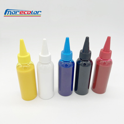 Tinta pigmentada DTG branca, 100 ml de tinta de sublimação para tecido de algodão