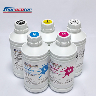 Tinta de impressão DTF de marca d'água branca para impressão em tecido têxtil