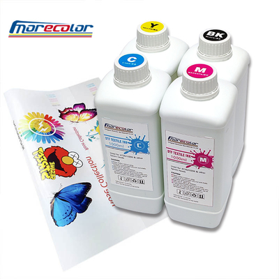 Tinta de impressão DTF de cores vivas com circulação de tinta 1 litro por frasco