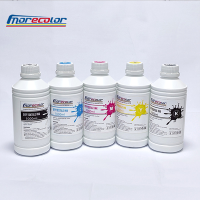Tinta branca DTF à prova d'água vívida, tinta de impressora digital para Epson L1800 P600