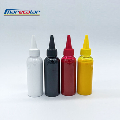 Tinta DTF branca de transferência de calor, tinta de tecido à base de água para roupas