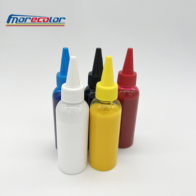 Máquina de impressão CMYK W LC LM tinta para camiseta meias roupas esportivas