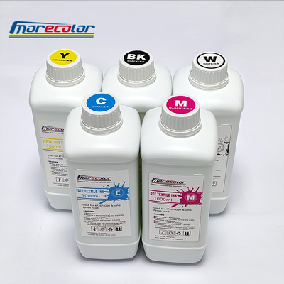 Tinta de impressão têxtil digital resistente à fricção, tinta à prova d'água 60 cm para impressoras a jato de tinta