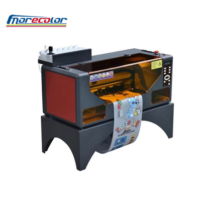 Impressora DTF de filme PET multicolorido, impressora DTF de tinta branca A3 automática