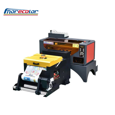 Impressora de transferência automática DTF Xp600 cor branca CMYBK para têxteis