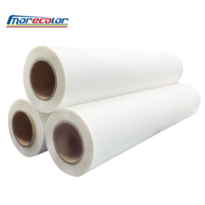 Filme PET branco flexível industrial para impressão por transferência de calor 0,6 × 100 cm